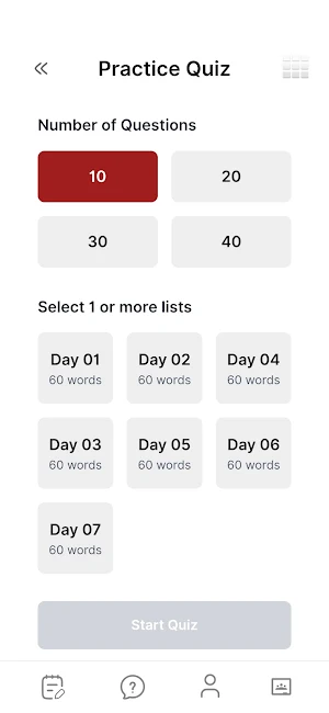 The Daniel Lab Vocab Masta Screenshot 3