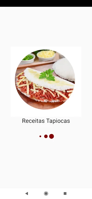 Receitas Tapioca Screenshot 0