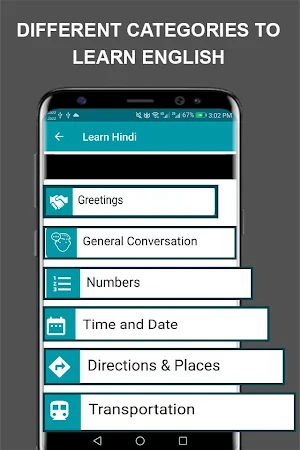 Learn English from Hindi Screenshot 1