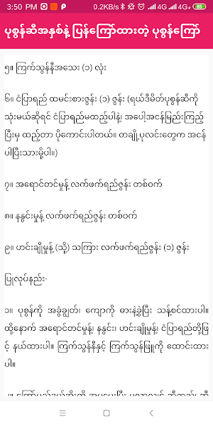 Myanmar Recipes Screenshot 3