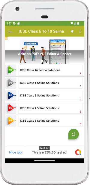 ICSE Selina Class 6 To 10 Sol Screenshot 1