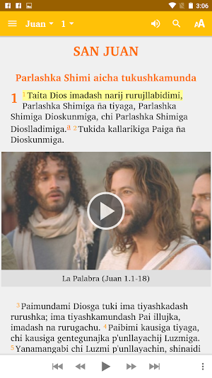 Quichua, Salasaca - Bible Screenshot 0