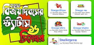 বিজয় দিবসের শুভেচ্ছা স্ট্যাটাস ও এস এম এস Screenshot 0