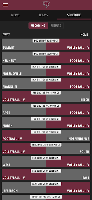 Alcoa High School Athletics Screenshot 2