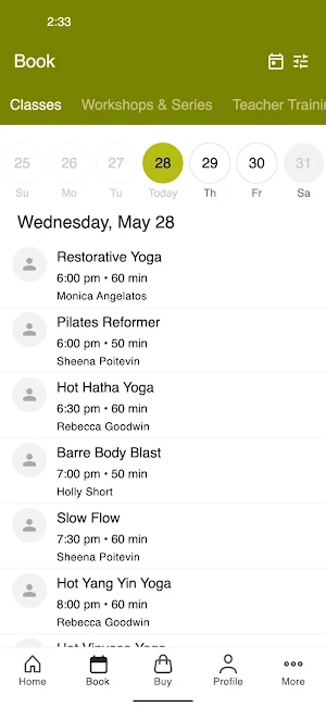 Be Yoga and Wellness Screenshot 1
