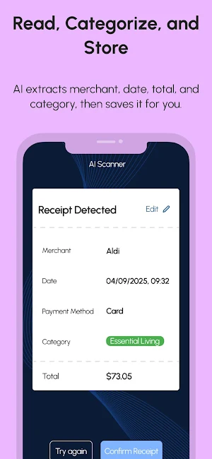 ReceiptGuardian - AI Expenses Screenshot 3
