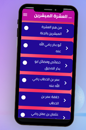 العشرة المبشرين بالجنة Screenshot 1