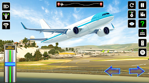 Airplane Games Pilot Simulator Screenshot 0