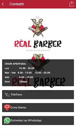 Réal Barber Lucca Screenshot 1