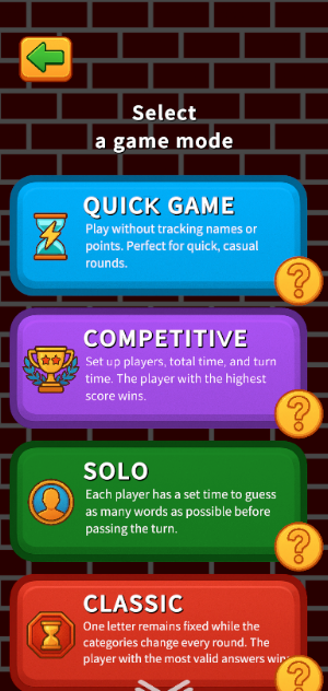 STOP - Juego de Palabras Screenshot 2