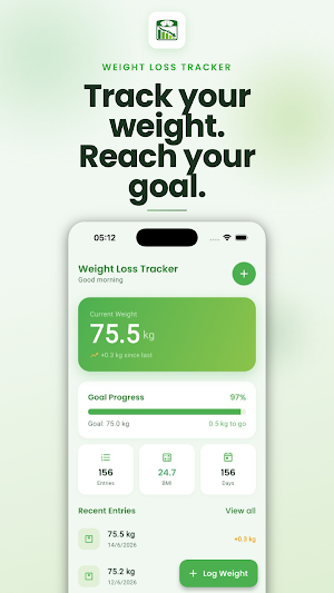 Weight Loss Tracker Screenshot 0