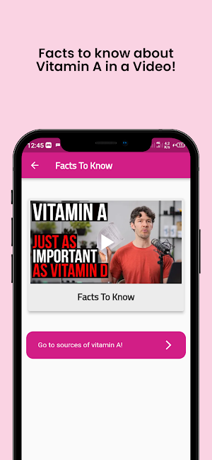 Vitamin A Guide Screenshot 2