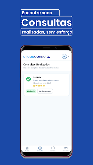 Clicou Consulta Screenshot 2
