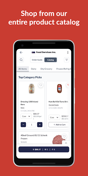 Food Services Inc. Screenshot 2