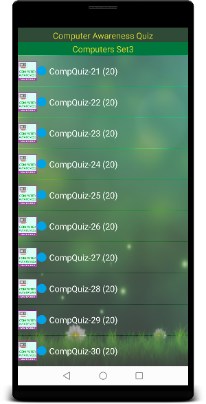 Computer Awareness quiz Screenshot 1