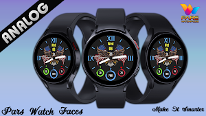 USA Eagle Analog Watch Face Screenshot 0
