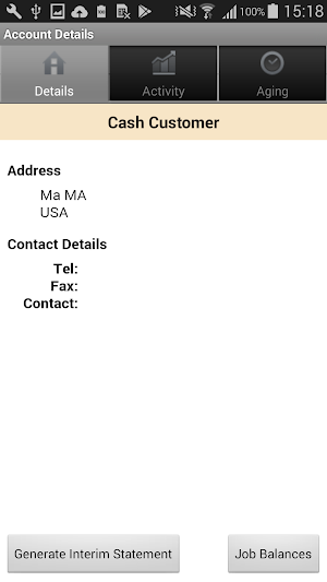National Lumber Web Track Screenshot 3