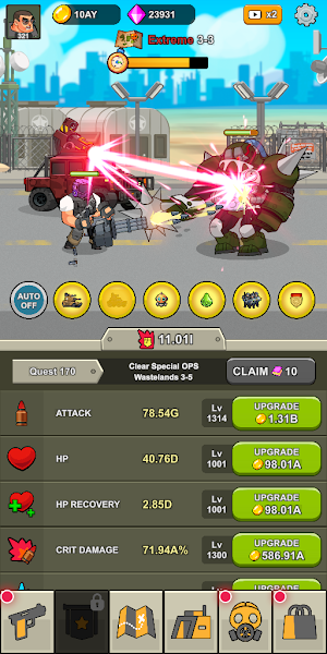 Dead Zombie :Idle RPG Survival Screenshot 0