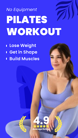 Pilates Workout: Home Fitness Screenshot 0