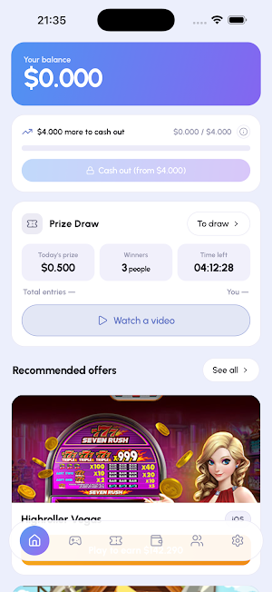 Earn Reward Screenshot 0