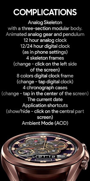 Sceptor Skeleton Watch by ZH Screenshot 2