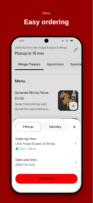 Little Angel Burgers and Wings Screenshot 2