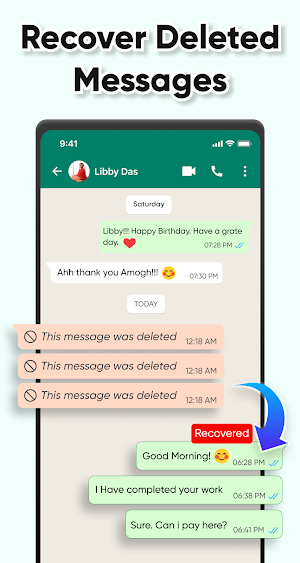Recover Deleted Messages Screenshot 1