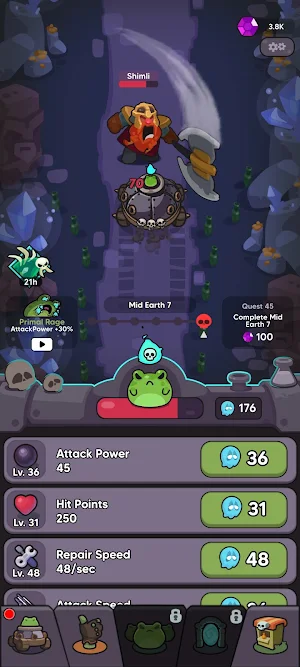 Legend of Frog Screenshot 1