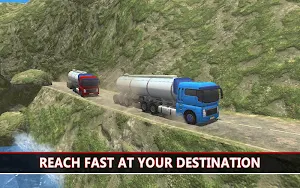 Oil Tanker Truck Driving Simul Screenshot 0