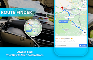 GPS Navigation - Map Locator & Route Planner Screenshot 2