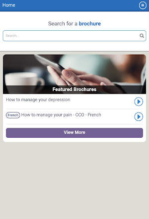 PM Brochure Library Screenshot 0
