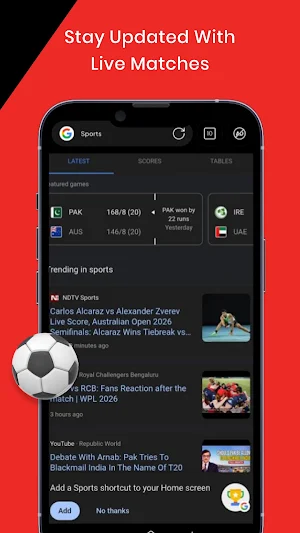 AllInOne Browser: News, Video Screenshot 1