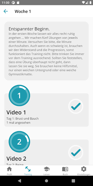 Das 5-Minuten Immunprogramm Screenshot 2