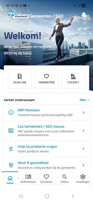 FNV Gemeenten / SGO Screenshot 0