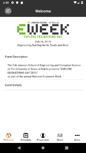 Jonsson School Engineering Day Screenshot 0