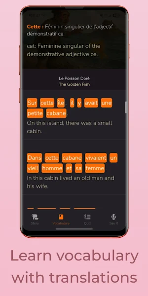 LearnCast — French Stories Screenshot 3