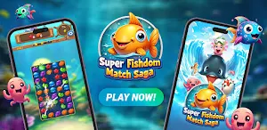 Super Fishdom Match Saga Screenshot 0