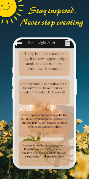 motivational quotes every morn Screenshot 0