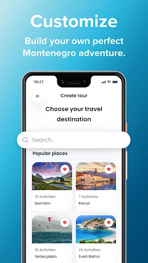 TRAVELAIZER - AI Tour Creator Screenshot 1