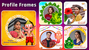 Ganesh Puja Photo Frame 2025 Screenshot 1