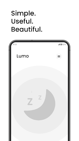 Lumo – Always-On Night Clock Screenshot 1