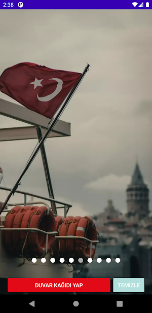 Türk Bayrağı Duvar Kağıdı Screenshot 1