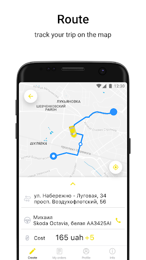 Taxi 620 - online taxi order Screenshot 2