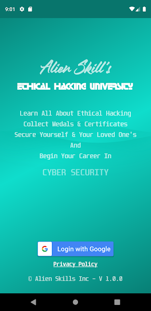 Learn Ethical Hacking - Certifications and Courses Screenshot 0