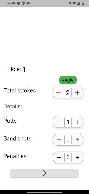 Golfist - Golf Scorecard Screenshot 1