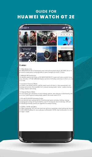 Huawei Watch GT 2e user guide Screenshot 3