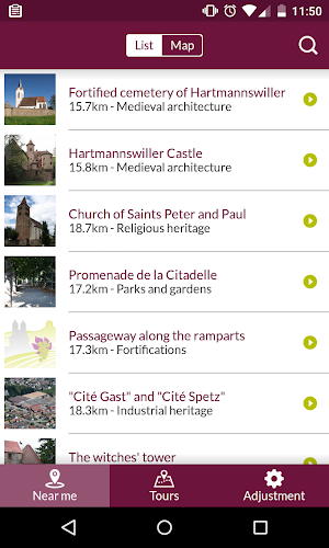 The heritage routes Screenshot 1