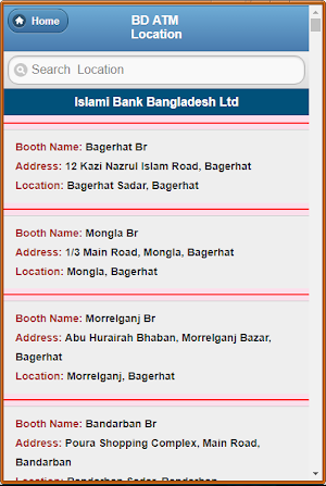 ATM Location in BD Screenshot 3