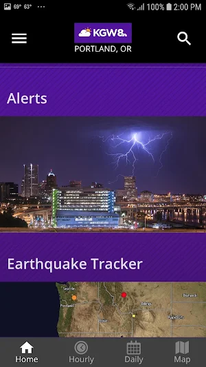 Portland Weather from KGW 8 Screenshot 1