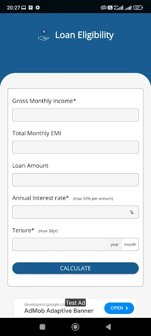 CashLoan -Auto Loan Calculator Screenshot 0